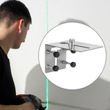 Maxbell Wall Mount Levels Bracket Positioning Rack for Construction Workers Plumbers