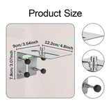Maxbell Wall Mount Levels Bracket Positioning Rack for Construction Workers Plumbers