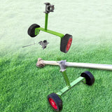 Maxbell Lawn Mower Auxiliary Wheels Auxiliary Attachment for Backyard Garden Outdoor