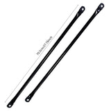 Maxbell 2Pcs Swing Replacement Bar Metal for Swing Pole Outdoor Equipment Swing Set 70.5 cm Black