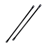 Maxbell 2Pcs Swing Replacement Bar Metal for Swing Pole Outdoor Equipment Swing Set 70.5 cm Black