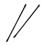 Maxbell 2Pcs Swing Replacement Bar Metal for Swing Pole Outdoor Equipment Swing Set 100 cm Black
