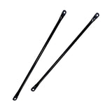 Maxbell 2Pcs Swing Replacement Bar Metal for Swing Pole Outdoor Equipment Swing Set 100 cm Black
