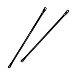 Maxbell 2Pcs Swing Replacement Bar Metal for Swing Pole Outdoor Equipment Swing Set 100 cm Black