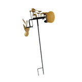 Maxbell Metal Drummer Windmill Handmade Garden Decoration for Backyard Outdoor Patio