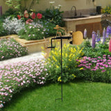 Maxbell Metal Drummer Windmill Handmade Garden Decoration for Backyard Outdoor Patio