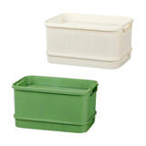 Maxbell 2Pcs Sprouts Tray Large Capacity Reusable Germination Tray for Indoor Office