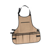 Maxbell Gardening Apron with Multiple Pocket Artist Painting Apron for Lab Work Chef