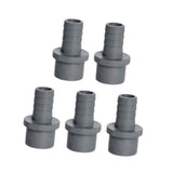 Maxbell 5Pcs Pool Filter Pump Hose Adapters PVC Accessory for above Ground Pool Pump