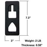Maxbell T Post Puller Plate High Performance for Quick Removal of T Posts for S Hook