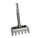 Maxbell Socket Punch Slotting Tool Sturdy Square Slot Cutter for Home Brick Concrete