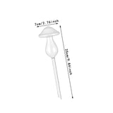 Maxbell 5Pcs Plant Watering Globe Mushroom Home Flower Pot Automatic Plant Waterers