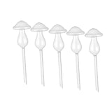 Maxbell 5Pcs Plant Watering Globe Mushroom Home Flower Pot Automatic Plant Waterers