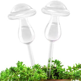 Maxbell 5Pcs Plant Watering Globe Mushroom Home Flower Pot Automatic Plant Waterers