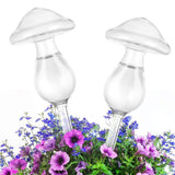 Maxbell 5Pcs Plant Watering Globe Mushroom Home Flower Pot Automatic Plant Waterers