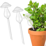 Maxbell 5Pcs Plant Watering Globe Mushroom Home Flower Pot Automatic Plant Waterers