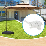 Maxbell Patio Umbrella Rotating Base Stable Rotating for Camping Balcony Garden