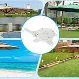 Maxbell Patio Umbrella Rotating Base Stable Rotating for Camping Balcony Garden