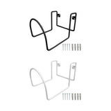 Maxbell Garden Hose Holder Metal Garage Storage Utility Hook for Garage Outside Yard black