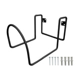 Maxbell Garden Hose Holder Metal Garage Storage Utility Hook for Garage Outside Yard black