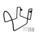 Maxbell Garden Hose Holder Metal Garage Storage Utility Hook for Garage Outside Yard black