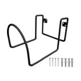 Maxbell Garden Hose Holder Metal Garage Storage Utility Hook for Garage Outside Yard black
