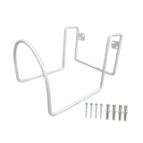 Maxbell Garden Hose Holder Metal Garage Storage Utility Hook for Garage Outside Yard white