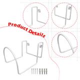 Maxbell Garden Hose Holder Metal Garage Storage Utility Hook for Garage Outside Yard white