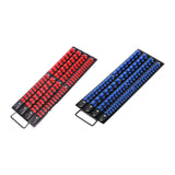 Maxbell Socket Organizer Retention Tray Drive ABS Tools for Home Workshop red