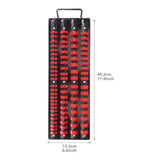 Maxbell Socket Organizer Retention Tray Drive ABS Tools for Home Workshop red