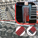 Maxbell Socket Organizer Retention Tray Drive ABS Tools for Home Workshop red