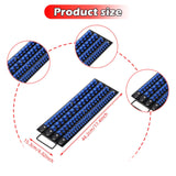 Maxbell Socket Organizer Retention Tray Drive ABS Tools for Home Workshop blue