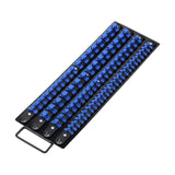 Maxbell Socket Organizer Retention Tray Drive ABS Tools for Home Workshop blue