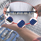 Maxbell Socket Organizer Retention Tray Drive ABS Tools for Home Workshop blue