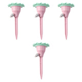 Maxbell 4x Self-watering Plant Spikes Garden Tools for 28-30mm/1.1-1.18in Bottleneck