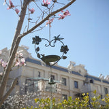 Maxbell Hanging Bird Feeder Sturdy Multifunctional with Bell for Backyard Patio Yard