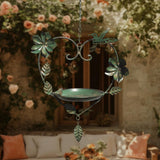 Maxbell Hanging Bird Feeder Sturdy Multifunctional with Bell for Backyard Patio Yard