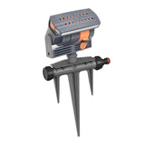 Maxbell Adjustable Oscillating Sprinkler Adjustable Water Flow Rate Watering Sprayer