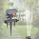 Maxbell Adjustable Oscillating Sprinkler Adjustable Water Flow Rate Watering Sprayer