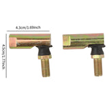 Maxbell 2x Ball Joint Tie Rod Ends Gardening Accessories Sturdy Spare Part 923-0448A