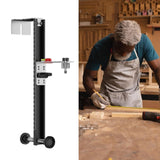 Maxbell Level Wall Mount Bracket Aluminum Alloy Easy to Mount Leveling Support Stand 30cm