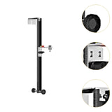 Maxbell Level Wall Mount Bracket Aluminum Alloy Easy to Mount Leveling Support Stand 50cm