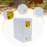 Maxbell Queen Bee Breeding Box Foam Queen Rearing Hive for Garden Balcony Hot Summer Yellow