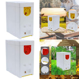 Maxbell Queen Bee Breeding Box Foam Queen Rearing Hive for Garden Balcony Hot Summer Red