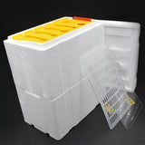 Maxbell Queen Bee Breeding Box Foam Queen Rearing Hive for Garden Balcony Hot Summer Red