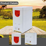Maxbell Queen Bee Breeding Box Foam Queen Rearing Hive for Garden Balcony Hot Summer Red