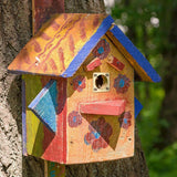 Maxbell 4Pcs Bluebird House Predators Guards Backyard Lightweight Garden Metal Plates 2.5 cm