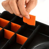 Maxbell Tools Organizer Box Tool Box Fly Fishing Lures Box for Screw Nails Fasteners