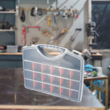 Maxbell Tools Organizer Box Tool Box Fly Fishing Lures Box for Screw Nails Fasteners