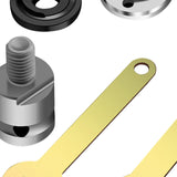 Maxbell Angle Grinder Thread Adapter Steel Practical Easy to Install Shaft Connector